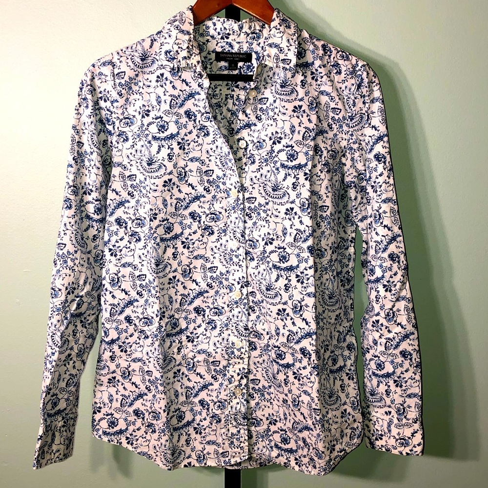 Banana Republic Dillon Paisley Shirt